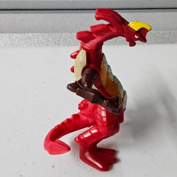 2009 McDonalds Bakugan Red Dragon Figure Sega Toys Spin‎ Master - Picture 2 of 7